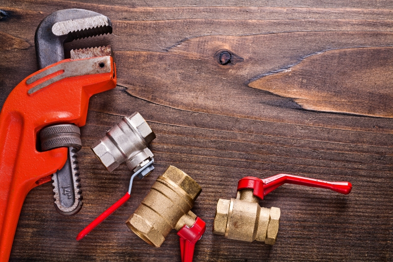 Commercial plumbing work in a West Ealing business